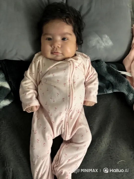 Baby's Gentle Dance in Soft Surroundings – AI Generated Video | Hailuo AI