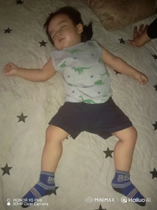 Child Dances Kung Fu Moves on Star-Quilted Bed – AI Generated Video | Hailuo AI