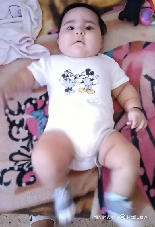 Baby's Playful Dance with Mickey Onesie – AI Generated Video | Hailuo AI