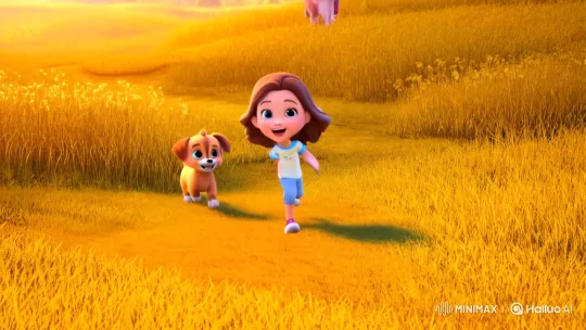 Golden Meadow: A Journey of Friendship and Growth – AI Generated Video | Hailuo AI