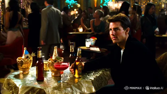 Tom Cruise in Luxurious Strip Club Setting – AI Generated Video | Hailuo AI
