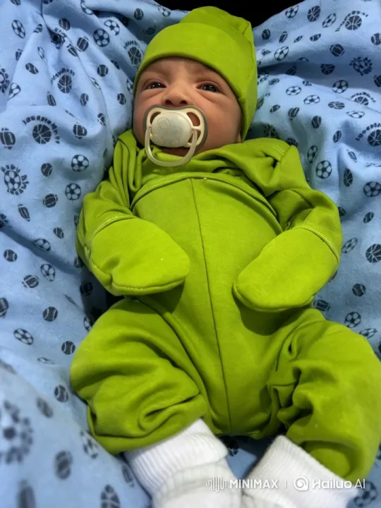Innocent Joy: Baby Dancing in Colorful Setting – AI Generated Video | Hailuo AI