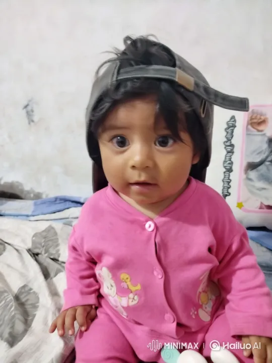 Rustic Nursery Scene with Playful Baby and Toy – AI Generated Video | Hailuo AI