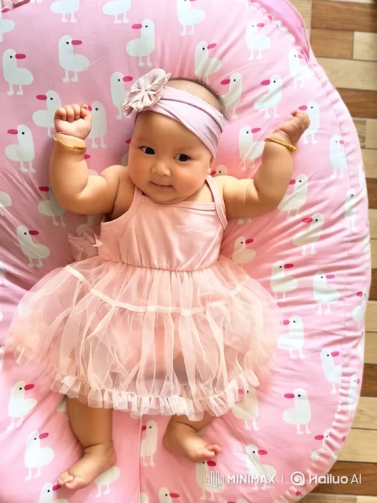 Baby in Tutu Dances and Mimics Kungfu – AI Generated Video | Hailuo AI