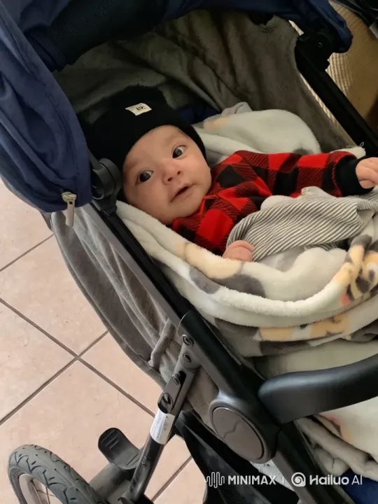 Baby's Playful Kung Fu Moves in Stroller – AI Generated Video | Hailuo AI