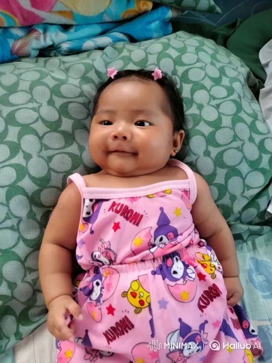 Baby Dancing Joyfully on Patterned Pillow – AI Generated Video | Hailuo AI