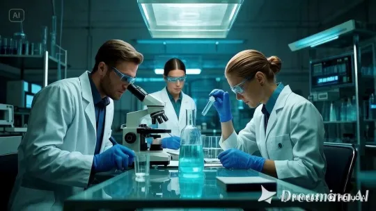 Scientific Precision in a Well-Equipped Lab – AI Generated Video | Hailuo AI