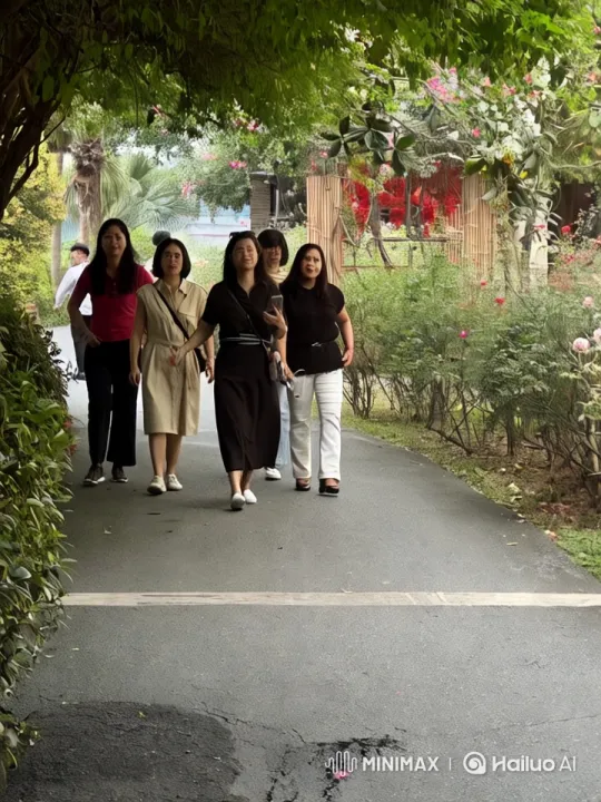 Kungfu Masters in Serene Garden Setting – AI Generated Video | Hailuo AI