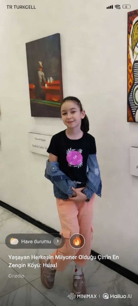 Young Girl Showcases Dance and Kung Fu in Artistic Setting – AI Generated Video | Hailuo AI