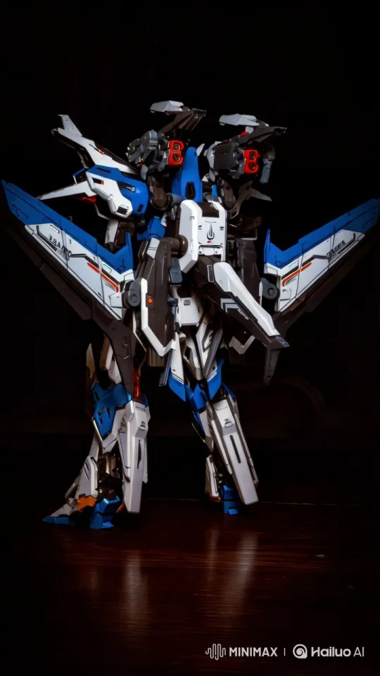 Highly Detailed Robotic Figure Showcased in Artistic Video – AI Generated Video | Hailuo AI