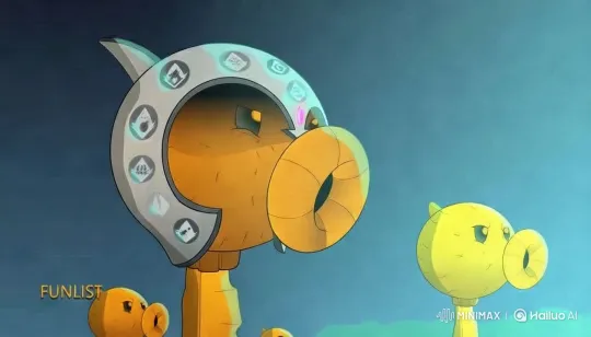 Orange Character Charges Energy with Dynamic Visuals – AI Generated Video | Hailuo AI
