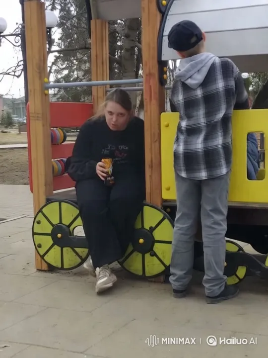 Girl Enthusiastically Runs for and Eats a Burger – AI Generated Video | Hailuo AI