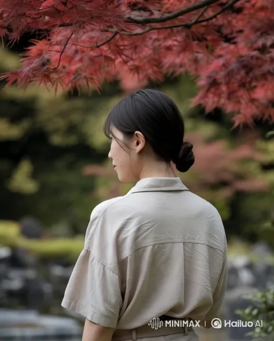 Dance Performance Showcases Harmony in Serene Garden – AI Generated Video | Hailuo AI