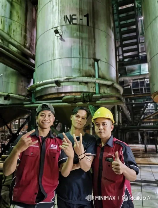 Workers Perform Kungfu in Industrial Setting – AI Generated Video | Hailuo AI