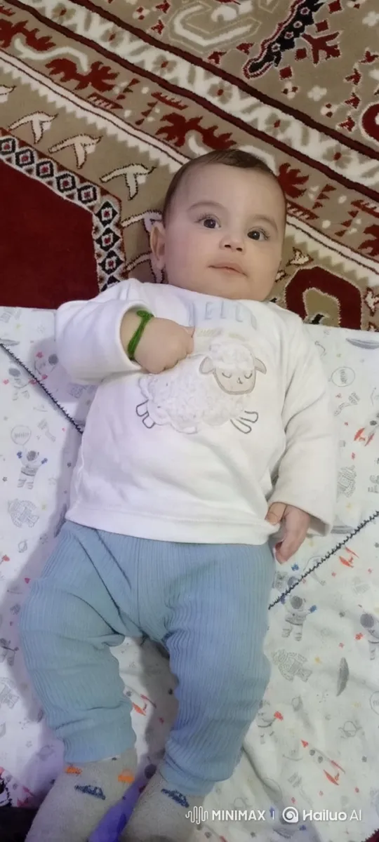 Baby Performs Kung Fu Dance on Patterned Carpet – AI Generated Video | Hailuo AI