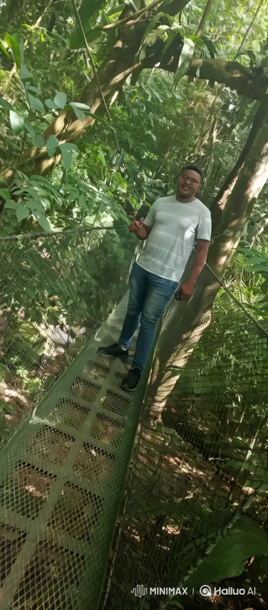 Kung Fu Master Practices in Lush Forest Setting – AI Generated Video | Hailuo AI