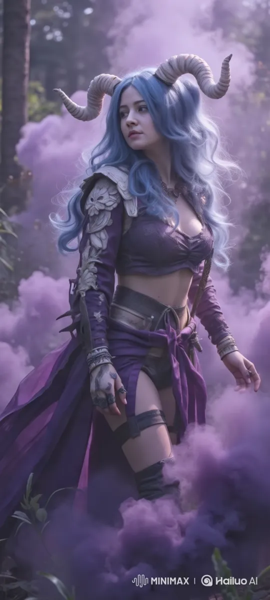 Mystical Character in Ethereal Forest Setting – AI Generated Video | Hailuo AI