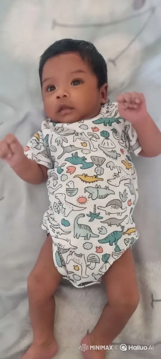 Baby Dances and Throws Punches on Soft Blanket – AI Generated Video | Hailuo AI
