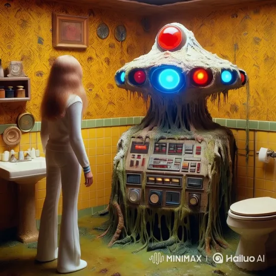 Retro-Futuristic Girl Approaches in Live2D Animation – AI Generated Video | Hailuo AI