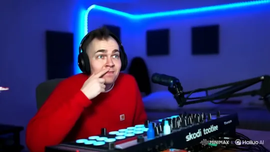 Young Man Surprised by Singing Flying Toilets in Live Stream – AI Generated Video | Hailuo AI