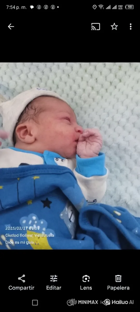 Newborn Baby in Serene Ciudad Bolívar Scene – AI Generated Video | Hailuo AI