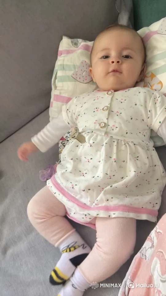 Baby's Joyful Dance Performance on Couch – AI Generated Video | Hailuo AI