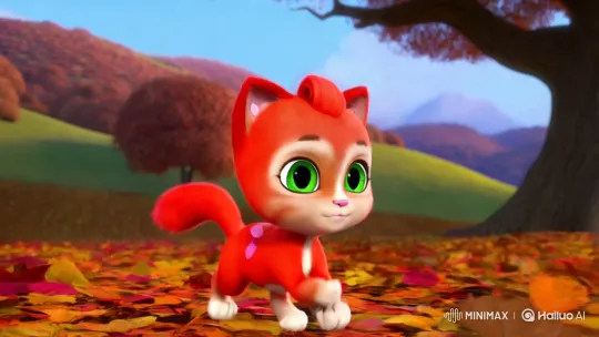 Autumnal Serenity: Playful Kittens and a Majestic Oak – AI Generated Video | Hailuo AI