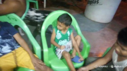 Child Dances Energetically in Outdoor Setting – AI Generated Video | Hailuo AI
