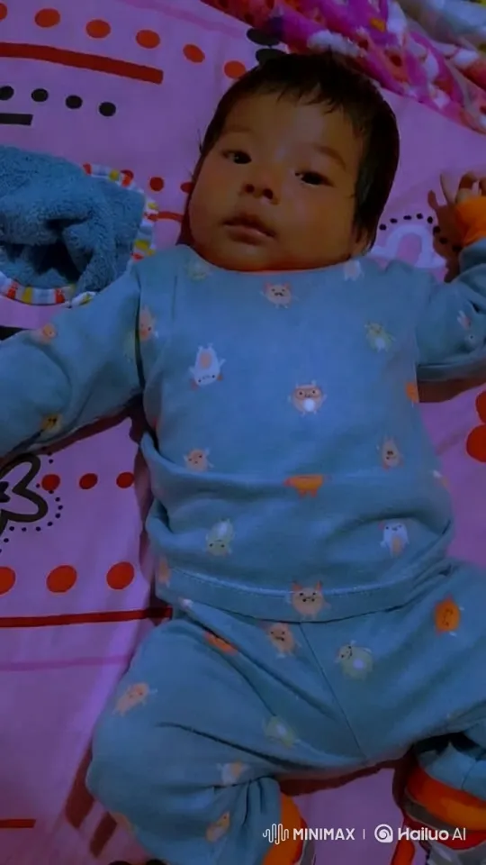 Cozy Baby Scene: Gentle Movements in Soft Light – AI Generated Video | Hailuo AI