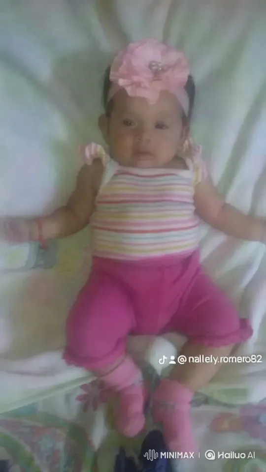 Baby Dressed in Striped Top and Pink Pants Performing Kung Fu – AI Generated Video | Hailuo AI