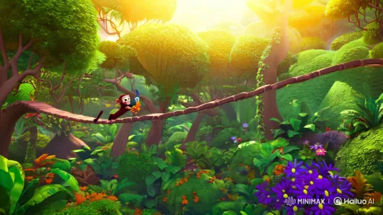 Milo's Adventure in the Enchanted Jungle – AI Generated Video | Hailuo AI