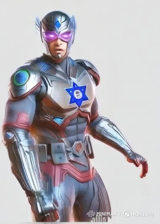 Futuristic Superhero in Detailed Armor Stand – AI Generated Video | Hailuo AI