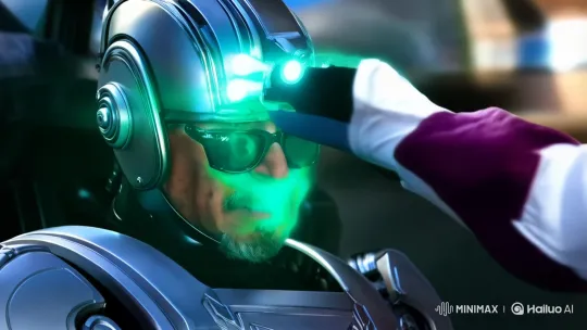 Cyborg Transformation: Cinematic Photorealism Masterpiece – AI Generated Video | Hailuo AI