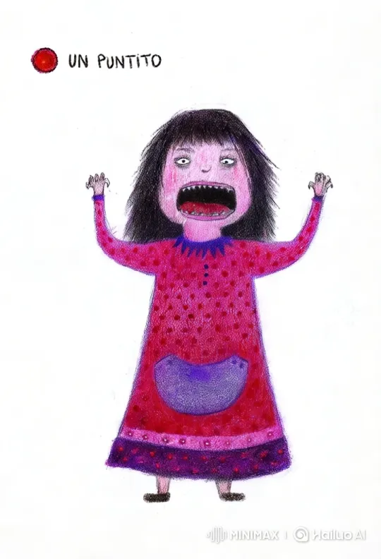 Monster Girl Roars with Menacing Presence – AI Generated Video | Hailuo AI