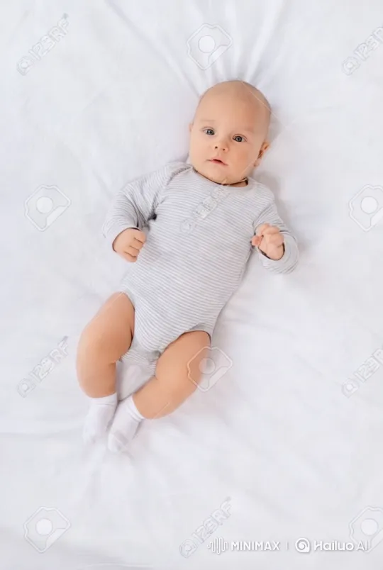 Baby Dances Joyfully in Minimalistic Setting – AI Generated Video | Hailuo AI