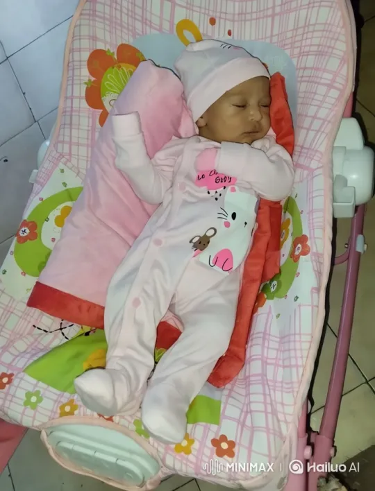 Baby Dances Adorably in Colorful Rocker – AI Generated Video | Hailuo AI
