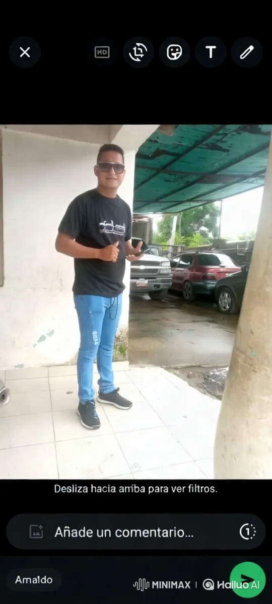 Young Man on Porch: Style and Aesthetic Showcase – AI Generated Video | Hailuo AI