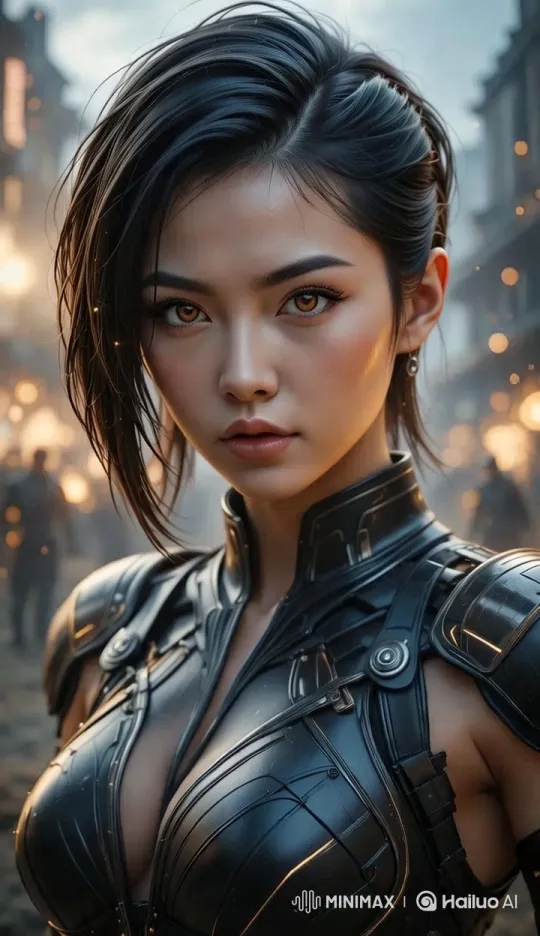 Sui-Feng in Bankai: Futuristic Combat Scene – AI Generated Video | Hailuo AI