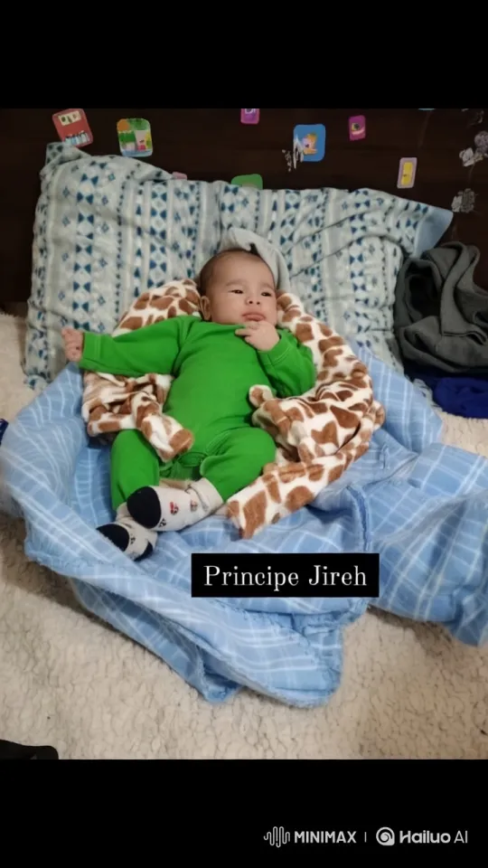 Baby's Joyful Dance in a Cozy Giraffe-Themed Nursery – AI Generated Video | Hailuo AI
