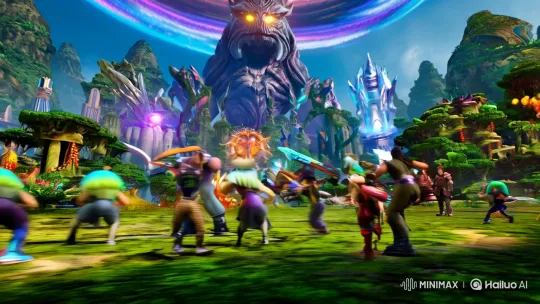 Crossover Game: Epic Characters Confront Cosmic Threat – AI Generated Video | Hailuo AI