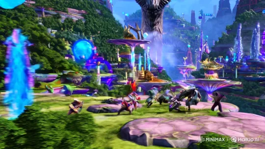 Crossover Game: Blending Worlds and Characters – AI Generated Video | Hailuo AI