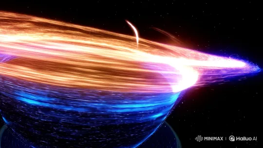 Ultra-Realistic Black Hole Depiction: Einstein-Inspired Cinematic Marvel – AI Generated Video | Hailuo AI
