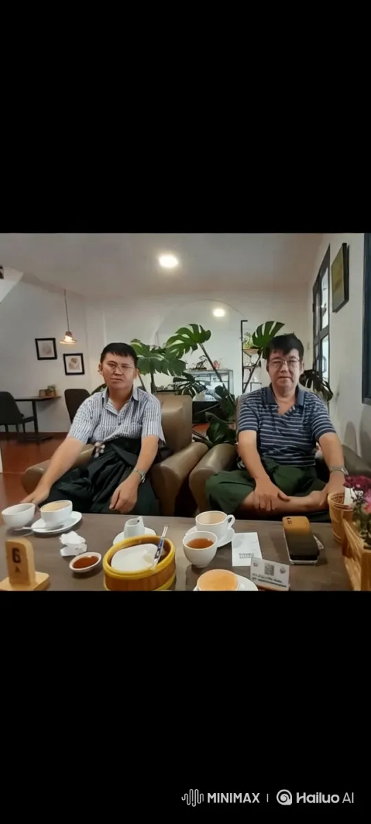 Dramatic Shift from Peaceful Café to Heated Argument – AI Generated Video | Hailuo AI