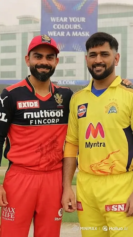 Cricketers Embrace, Promoting Unity and Safety – AI Generated Video | Hailuo AI