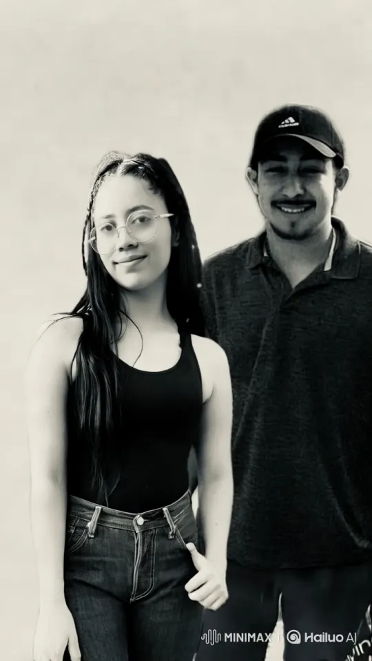 Aesthetic Portrait of Young Couple's Intimate Kiss – AI Generated Video | Hailuo AI