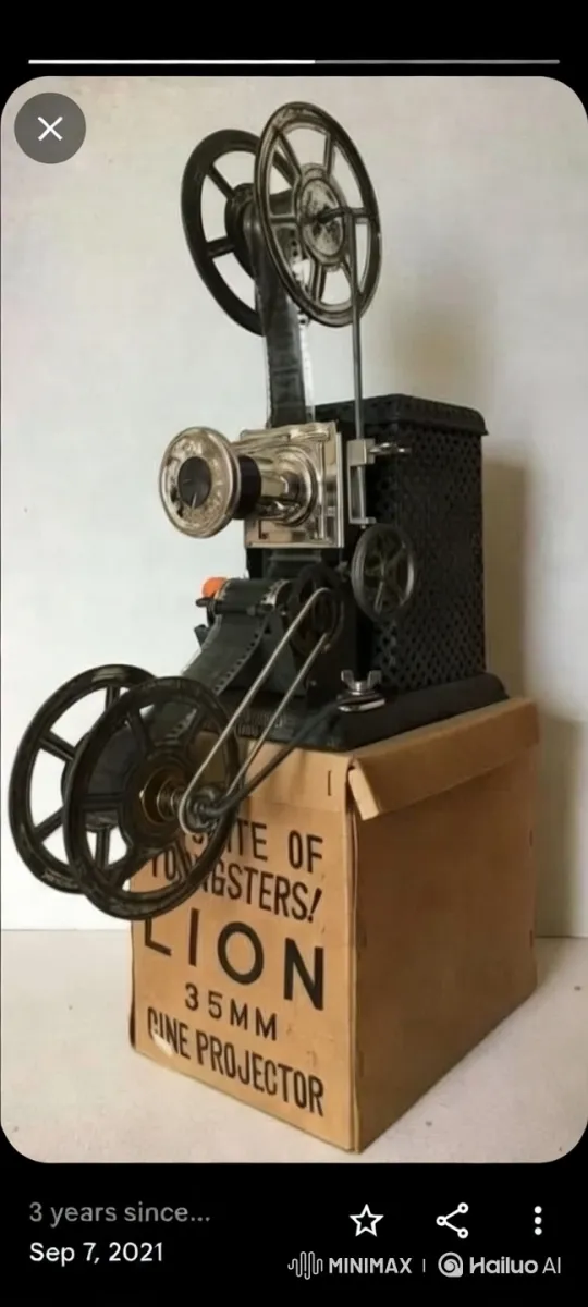 Vintage 35mm Projector: Operation and Projection Artistry – AI Generated Video | Hailuo AI