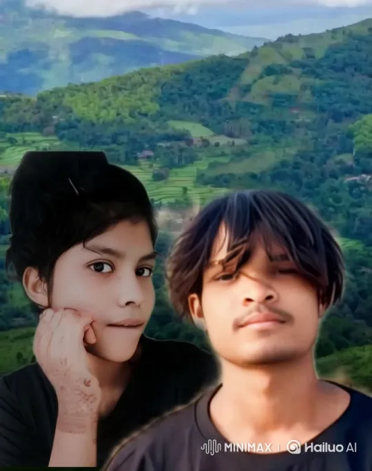 Intimate Couple's Kiss in Scenic Nature Setting – AI Generated Video | Hailuo AI