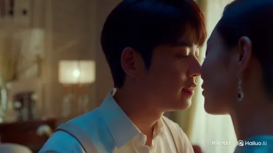 Intimate Kiss Captured in Serene, Aesthetic Scene – AI Generated Video | Hailuo AI