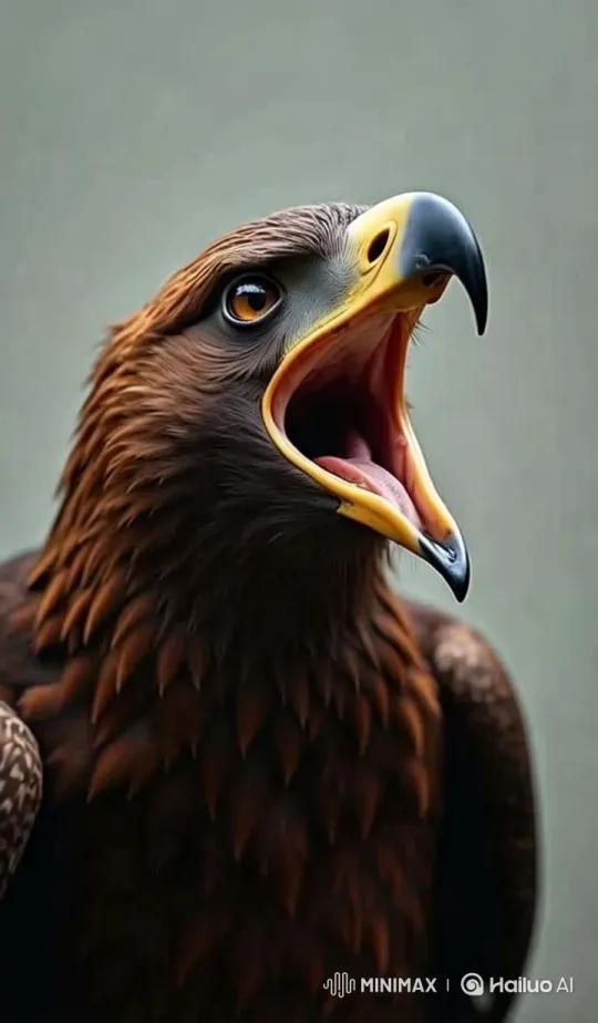 Eagle Symbolizes Global Spread of Kaiji Philosophy – AI Generated Video | Hailuo AI
