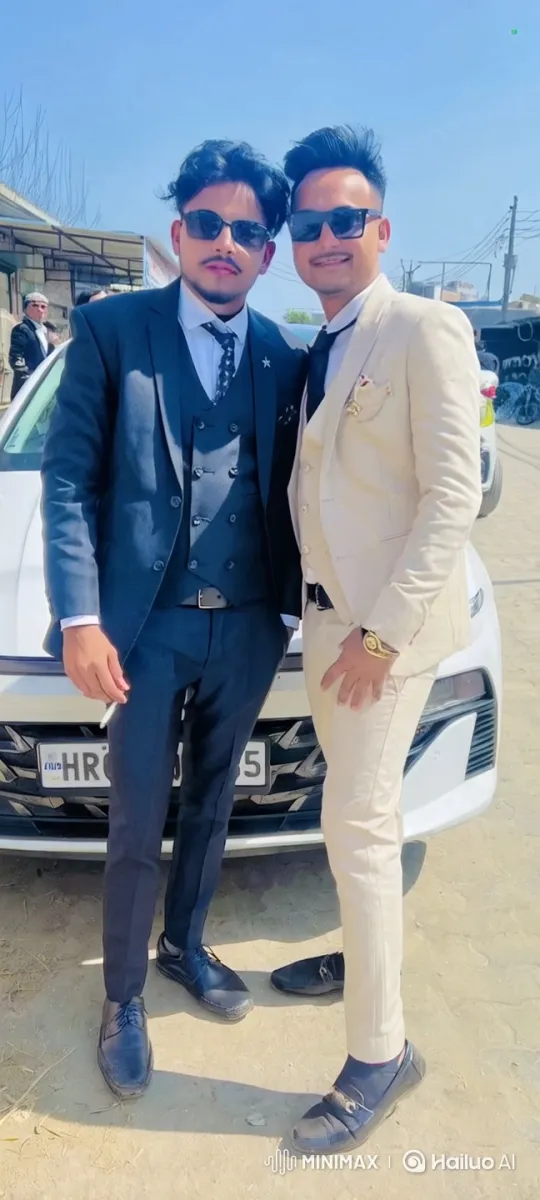Formal Attired Men Dance Energetically in Sunglasses – AI Generated Video | Hailuo AI
